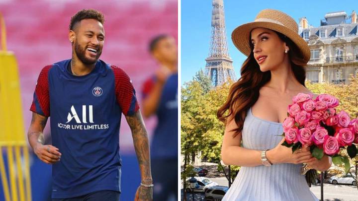 neymar natalia maluma relación confirmación oficial fiesta despedida temporada psg wanda icardi mujer keylor navas