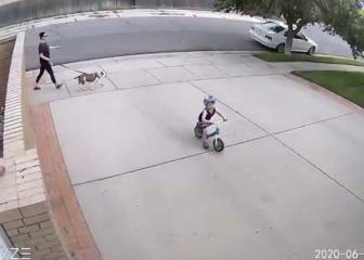 Un niño pasaba todos los días por su patio en bici e hizo esto: ¡lleva 8 millones de visitas!