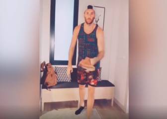 La afición de Rudy por el TikTok en estado puro: sin Helen se marca su vídeo más ingenioso