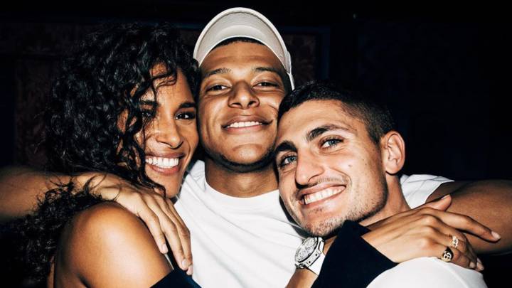 mbappé verratti fiesta parís cumpleaños supermodelo cindy bruna lujo psg covid-19 mascarillas distancia seguridad