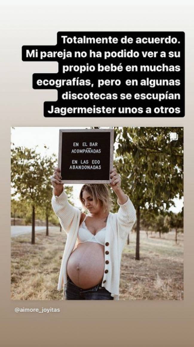 sara salamo isco alarcón ecografías critica criterio restriccion bares discotecas jagermeister alcohol chupitos hospitales pruebas medicas redes sociales reflexion