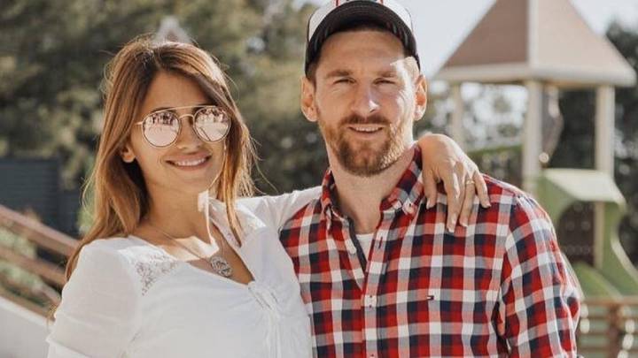 Antonela Roccuzzo presenta al nuevo miembro de la familia Messi