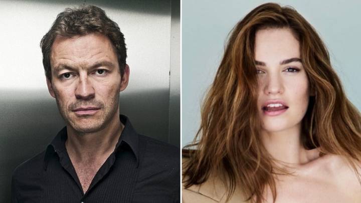 dominic west lily james juntos roma romance relación pareja matrimonio the crown mujer multa covid-19 e-scooter