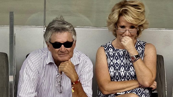 El marido de Esperanza Aguirre, Fernando Ramírez de Haro, sufre un ictus