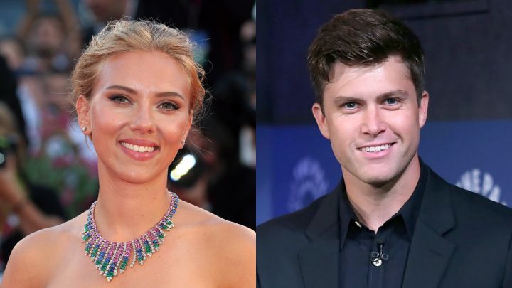 Scarlett Johansson se casa en secreto con el humorista Colin Jost