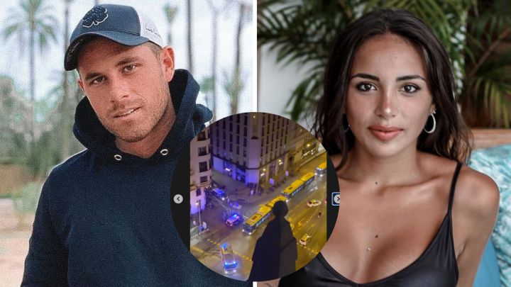 tom brusse sandra pica gran vía altercados policía relación primera foto juntos melyssa novio manuel portugal pinchando dj fiesta ilegal azotea maestro joao