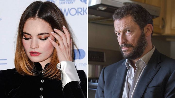 dominic west lily james sentimientos matrimonio pillados roma actores británicos infidelidad catherine fitzgerald matrimonio practicamente roto