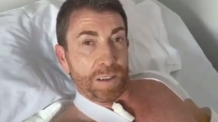 El inesperado vídeo de Pablo Motos en el hospital: "Me han metido un tubo por la garganta"