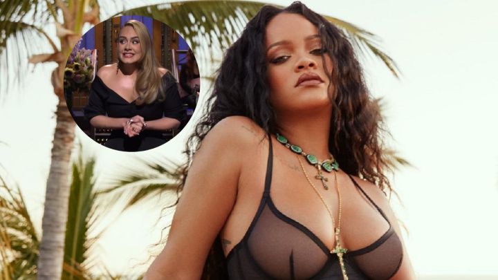 Rihanna habla del cambio físico de Adele: "Ahora luce increíble y se le ve feliz"