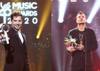 Maluma, Dua Lipa y David Bisbal, triunfadores de la noche de LOS40 Music Awards