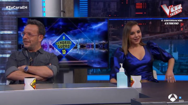 'El Hormiguero': Ángel Llácer le hace una petición a Chenoa para su boda en directo