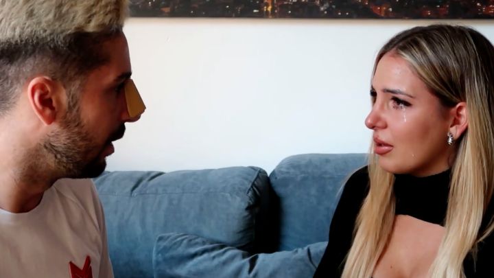 lester patri perez paces marta peñate relación discusión tensa mtmad video victimismo lagrimas la casa fuerte la isla de las tentaciones operacion nariz retoque estetico nueva imagen