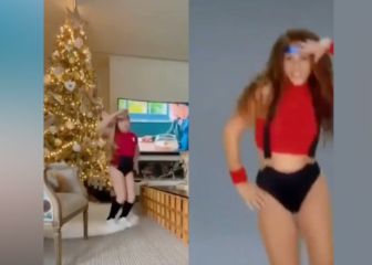 La hija de Rakitic triunfa en redes con su imitación de Shakira