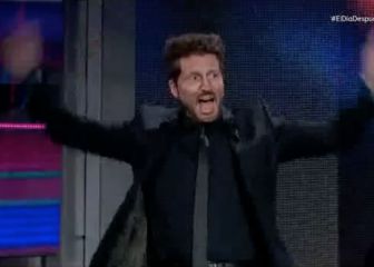 La genial imitación a Simeone en 'El día después': la cara de Álvaro Benito no tiene precio