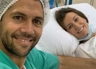 Verdasco y Ana Boyer, orgullosos padre de Mateo, su segundo hijo