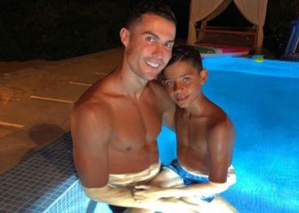 Los hábitos alimenticios de Cristiano Jr. que sacan de quicio a su padre: