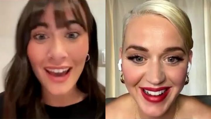 Las redes bromean con el nivel de inglés de Aitana en su directo con Katy Perry