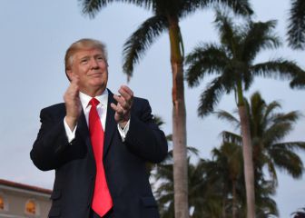 El retiro dorado de Trump en Florida: sin Twitter pero con golf y mucha polémica