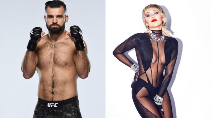 Un luchador de la UFC se afeitará las iniciales de Miley Cyrus en el pecho por una cita con ella
