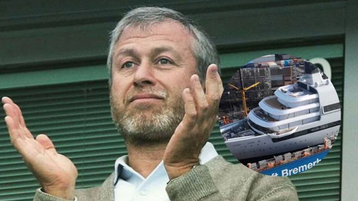 roman abramovich nuevo yate 500 millones de euros palacio de buckingham propietario chelsea atletico madrid champions league ida donde ver como seguir fichajes dinero fortuna