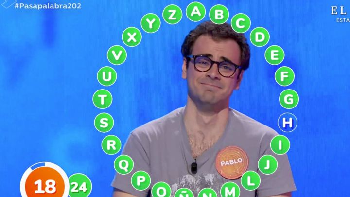 Indignación en las redes con Antena 3 y 'Pasapalabra' por el 'no bote' de Pablo Díaz