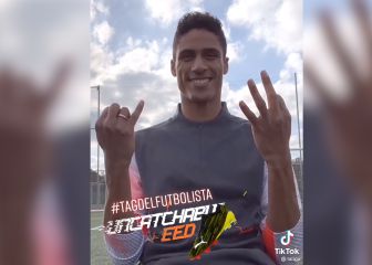 Varane revienta el TikTok de LaLiga con este 'Tag del futbolista'