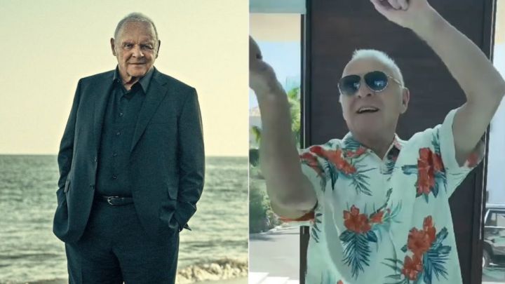 Anthony Hopkins revoluciona las redes marcándose un divertido baile a sus 83 años