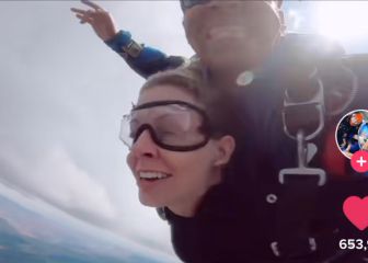 Pareja se tira en paracaídas y lo que sucede lleva 6M de visitas: ¡da para película!