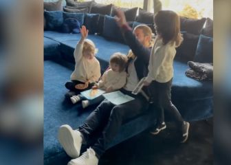 Ramos, un papá feliz: vean los regalos sorpresa de sus hijos