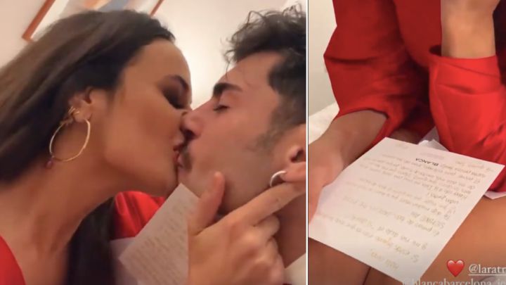 La emotiva carta de amor que Hugo le escribió a Lara antes de pedirle matrimonio