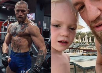 Conor McGregor anima a su hijo a golpear