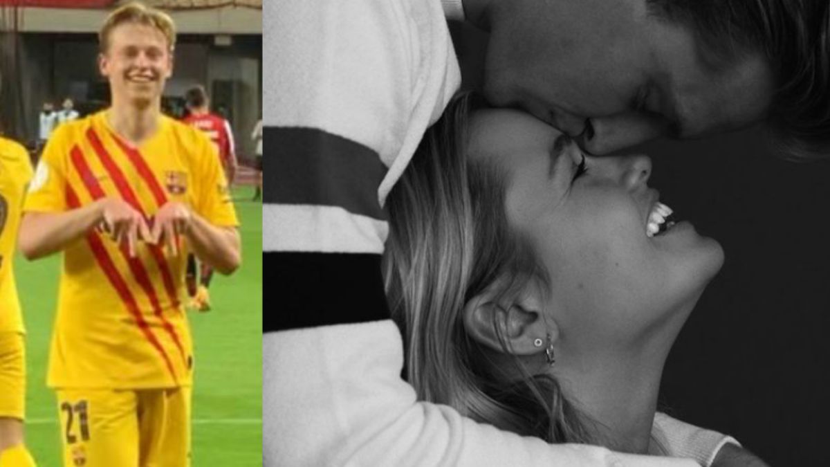 Frenkie de Jong cumplió el deseo de su novia, Mikky Kiemeney, por su 23 cumpleaños