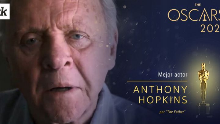 Anthony Hopkins, ganador del Oscar a Mejor Actor 2021 por 'El Padre'