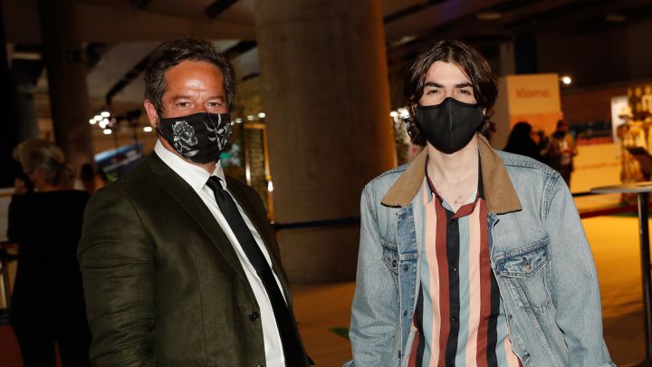 El orgullo de Jorge Sanz por la profesión de su hijo Merlín, que padece fibrosis quística