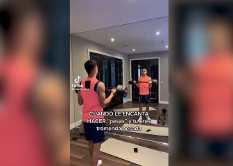 Reguilón no puede entrenar tranquilo: troleo absoluto de Marta Díaz en TikTok