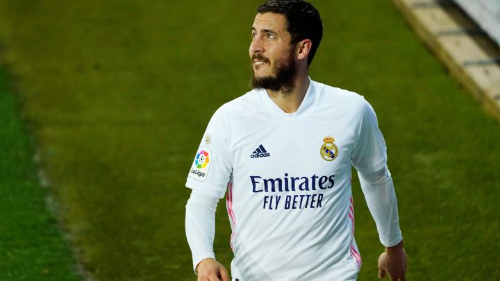 Eden Hazard, imagen del pasillo de los chocolates en los supermercados de Bruselas