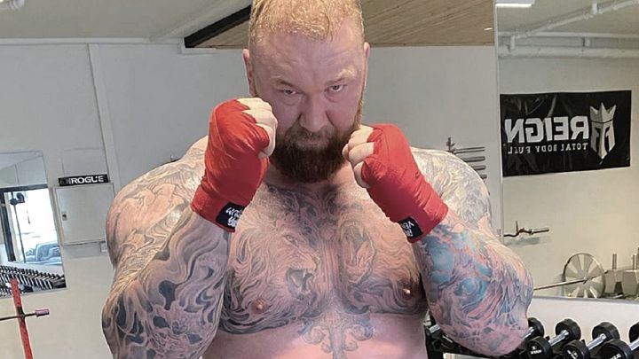 Hafþór Júlíus Björnsson, La Montaña, juego de tronos, dieta, entrenamiento