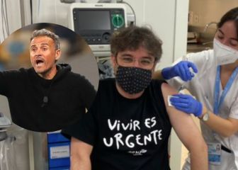 Jordi Évole se vacuna y se ofrece a Luis Enrique para la Eurocopa
