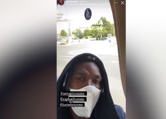 Pogba la rompe en Instagram con Benzema: atentos a la cara final de Griezmann...