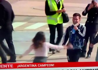 El reencuentro de película Antonela-Messi: ella fue los 45 millones de argentinos