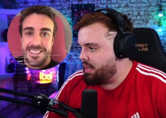La reacción viral de Ibai al vídeo de Fernando Alonso y la compra en el supermercado
