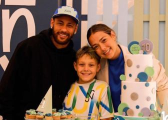 Neymar celebra el cumpleaños de su hijo por primera vez con los Messi