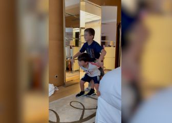 Mateo Messi vuelve a ser ídolo en las redes: su reacción al oír la canción sobre su padre