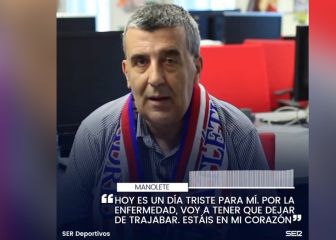 Manolete anuncia su adiós de la Cadena SER debido a una enfermedad