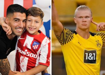 Luis Suárez, rendido a Haaland tras lo que hizo por su hijo Benja