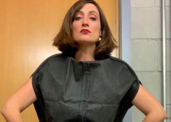 La genial explicación de Ana Morgade tras aparecer en la Seminci con un portatrajes