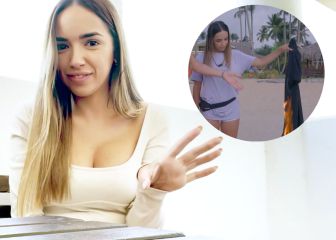 Lucía explica lo que sintió al quemar la camiseta de Isaac