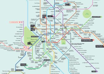 El plano literario del Metro de Madrid: ¿qué libro es tu estación de metro?
