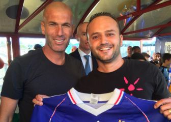 La camiseta de Zidane de la final de Francia '98 que un compañero le vendió a un coleccionista