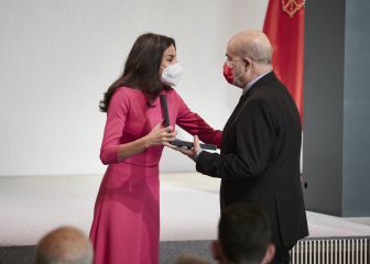 El detallazo de la Reina Letizia con Resines en su primera aparición pública